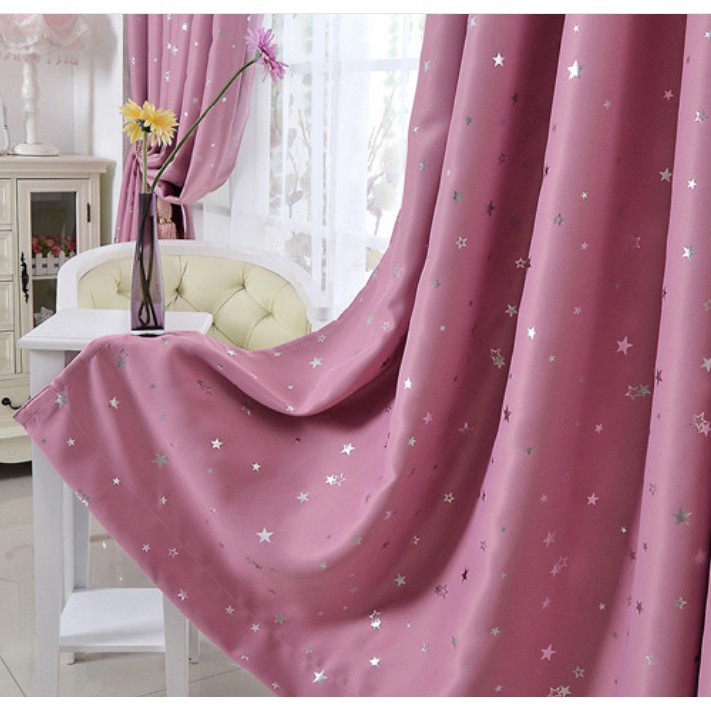 Rèm Vải Ngôi Sao Nhỏ Decor Kim Vinh Khoen Lỗ DCKV141 - Ảnh 7