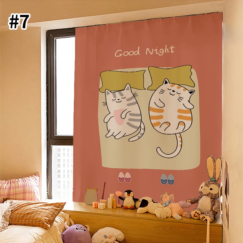 Rèm Ngắn Che Cửa Sổ Trang Trí Phòng Ngủ - Ảnh 6