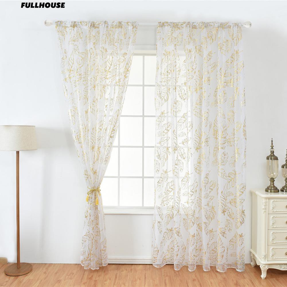 Rèm cửa vải voan xuyên thấu trang trí phòng khách - Ảnh 4