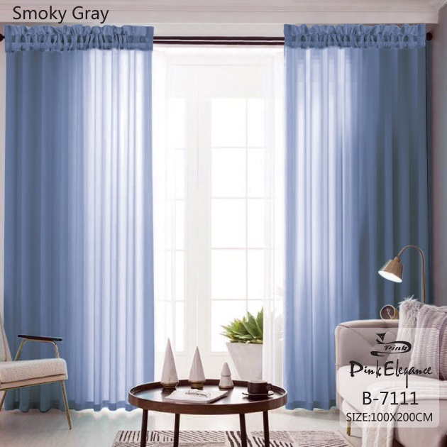 rèm cửa chính,rèm cửa sổ trắng,rèm cửa voan trắng 100*200cm,vải treo tường trang trí phòng ngủ - Ảnh 5