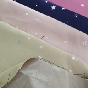 Rèm Dán sao xinh xanh lá nhiều kich thước ( giá bán 1 rèm )