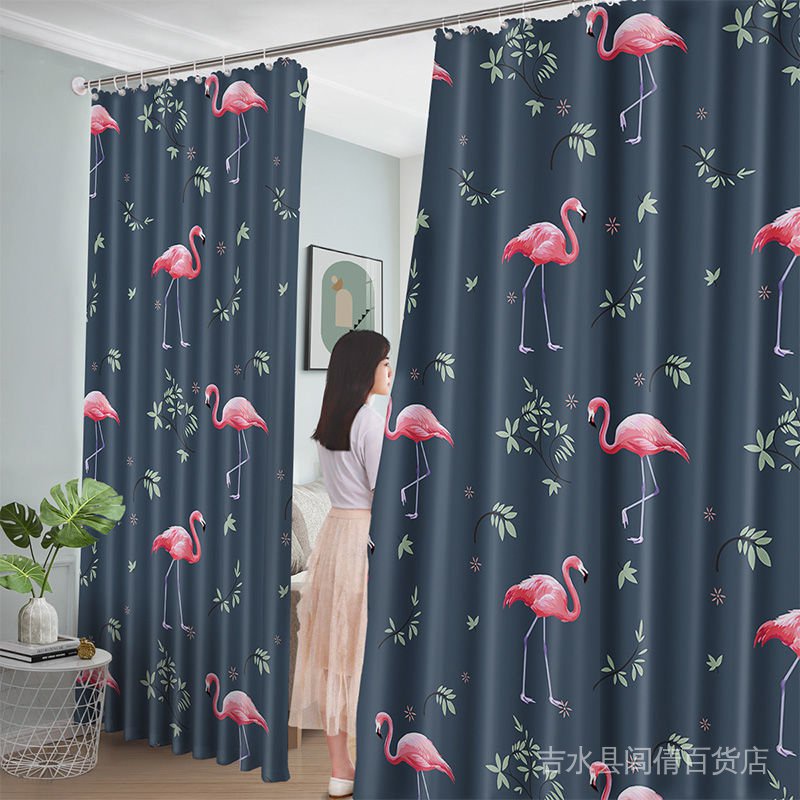 Rèm Cửa Sổ Chống Nắng Bằng Vải Dán Không Cần Khoan Lỗ Dùng Trang Trí Phòng Ngủ - Ảnh 7