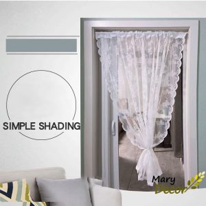 rèm cửa voan hoa xinh xắn sang trọng trang trí không gian đậm chất vintage chất lượng cao
