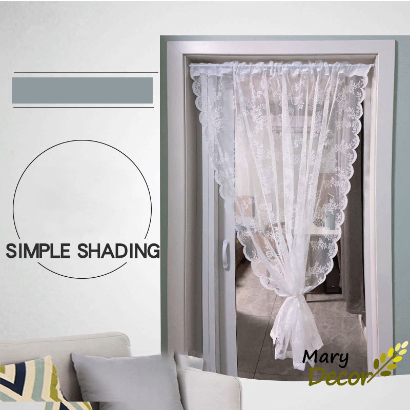 rèm cửa voan hoa xinh xắn sang trọng trang trí không gian đậm chất vintage chất lượng cao