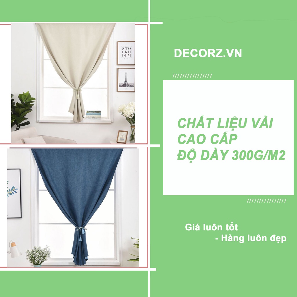 Rèm Cửa Sổ ❤️FREESHIP❤️ dán tường nhiều màu nhiều kích thước che nắng phòng ngủ - Ảnh 4