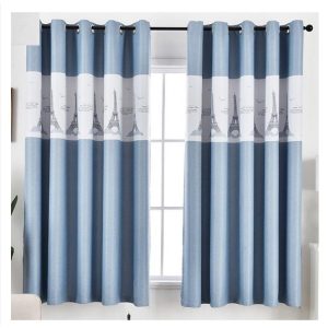 Rèm vải cao cấp chống nắng HÀNG CÓ SẴN khổ cao 2m - hình tháp paris