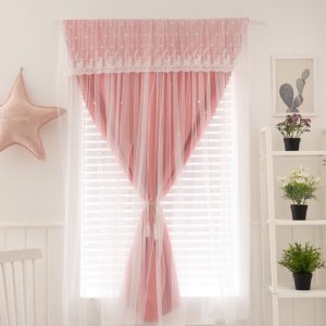 rèm cửa sổ lớp ren MS01