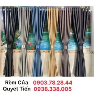 Rèm cửa sổ phòng ngủ Loại 1 chống nắng cao cấp