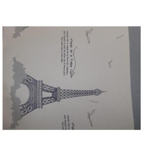 Rèm vải cao cấp chống nắng HÀNG CÓ SẴN khổ cao 2m - hình tháp paris - Ảnh 6