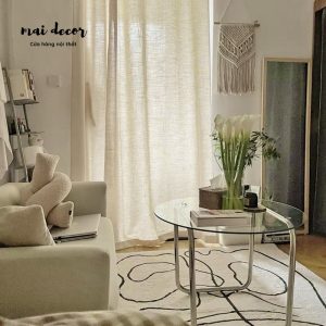 Rèm Cửa Ra Vào Vintage Phong Cách Scandinavian Bắc Âu