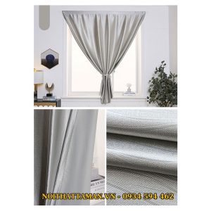 Rèm Vải Dán Cửa Tiện Lợi - Không Cần Thanh Treo - Nhiều Kích Thước - Cản Sáng Đến 95% - Ảnh 6