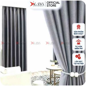 Rèm cửa may sẵn chất liệu dày đẹp