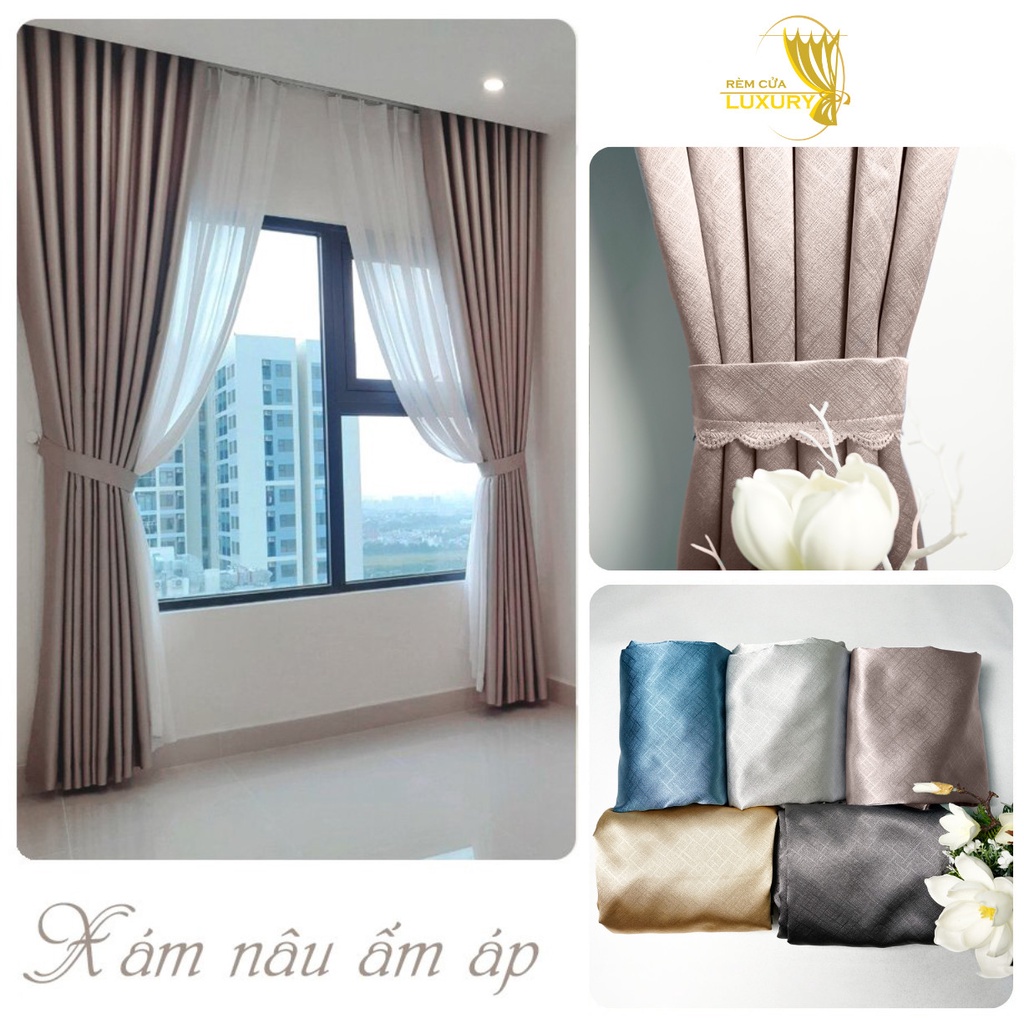 vải treo tường trang trí decor phòng ngủ và phòng khách Lux01
