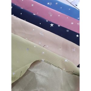 Rèm Vải Ngôi Sao Nhỏ Decor Kim Vinh Khoen Lỗ DCKV141 - Ảnh 3