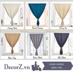 Rèm Cửa Sổ ❤️FREESHIP❤️ dán tường nhiều màu nhiều kích thước che nắng phòng ngủ