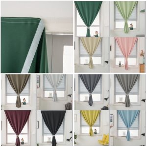Rèm Vải Dán Tường Treo Cửa 1 tấm 1m ngang x 1.35m cao MC009 tặng dây buộc