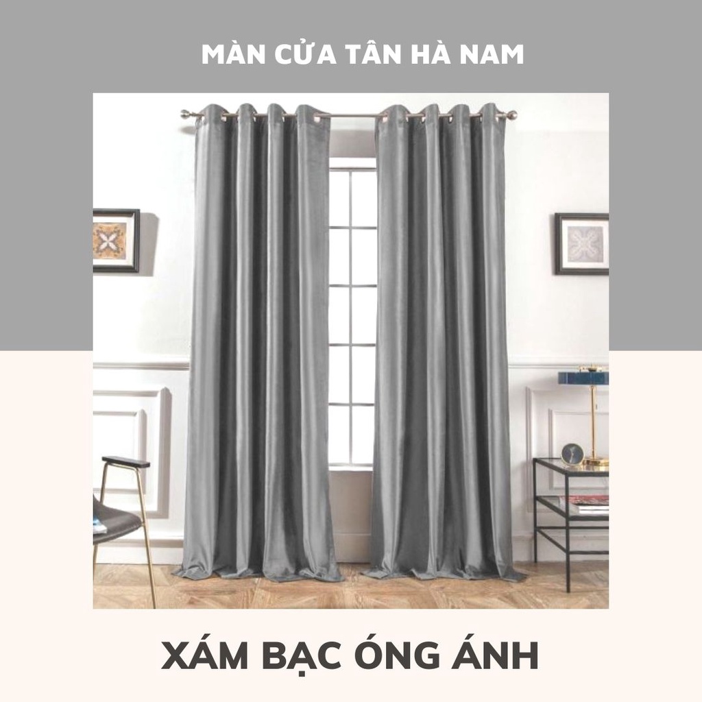 Rèm Cửa Sổ Phòng Ngủ - Khả Năng Chống Nắng Tốt - Vải Trang Trí Decor Phòng - Màn cửa TÂN HÀ NAM - Ảnh 4