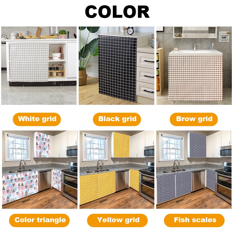 Rèm vải dày chống bụi chống thấm nước cho cửa tủ nhà bếp - Ảnh 2