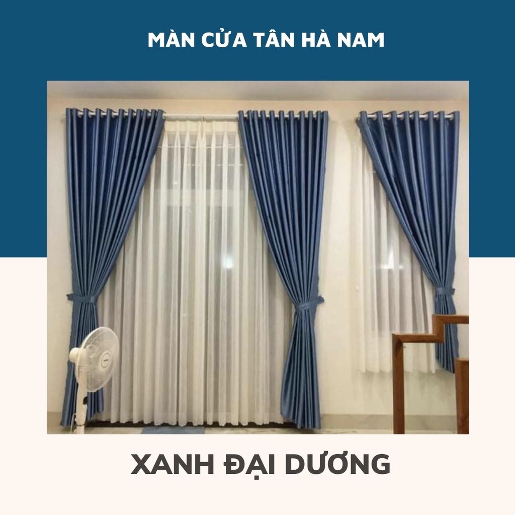 Rèm Cửa Sổ Phòng Ngủ - Khả Năng Chống Nắng Tốt - Vải Trang Trí Decor Phòng - Màn cửa TÂN HÀ NAM - Ảnh 5