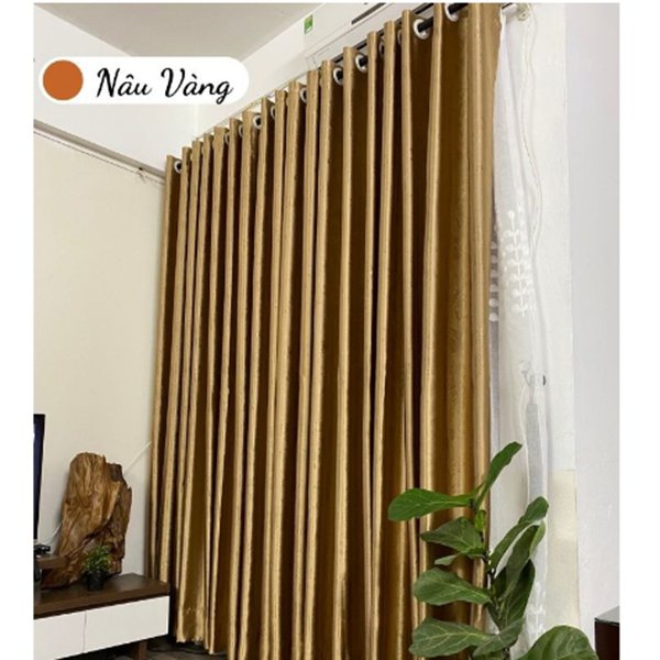 Rèm cửa sổ cao cấp, chống nắng tốt cản sáng 95%, rũ sóng đẹp, chất lượng, đủ size, đủ màu sắc - Ảnh 7