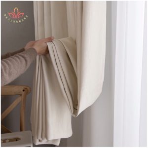 [Rèm VIP LUXURY BYG ] Rèm cửa vải thô cản nắng,Rèm cưa sổ loại 1 siêu mềm Luxury - Ảnh 5