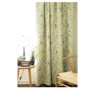 Rèm Dán khổ 2.7m - chim non đậu cành