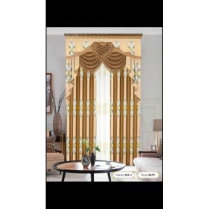 Rèm vải gấm ngoc trai dày, mượt nhiều kích thước - Ảnh 3