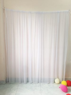 rèm voan [ đã may sẵn]  trang trí sinh nhật