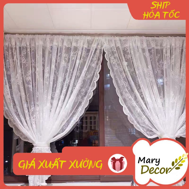 Rèm cửa vải ren