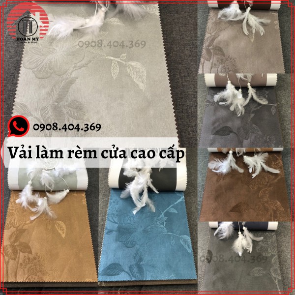 Vải may rèm cửa khổ cao 1