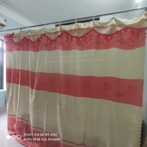 rèm cửa sổ rèm thử đồ ri đô ngăn phòng 2m9_2m3_1m5 vải gấm cao cấp - Ảnh 3