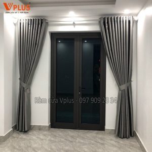 Rèm Cửa Chống Nắng Vplus, Chất Liệu Vải Gấm, In Hoa Văn Chìm, Cản Nắng Tốt, Kích Thước Tùy Chỉnh - Ảnh 6