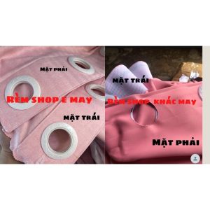 [HCM] RÈM VẢI BỐ MÀU HỒNG - RÈM CỬA ĐI CỬA SỔ 3MX2M6 CHỐNG NẮNG  80% ( cam kết hàng đúng như mẫu 100%) - Ảnh 4
