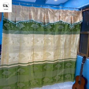 Rèm cửa sổ rèm thử đồ ngăn phòng 2m9_2m3_1m5 vải gấm cao cấp - Ảnh 5