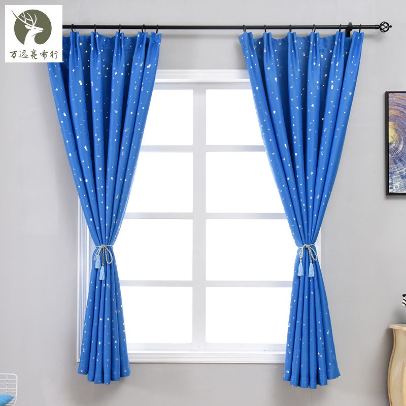 Rèm vải cao cấp treo cửa sổ phòng ngủ - phòng khách trang trí - ngôi sao - Ảnh 5