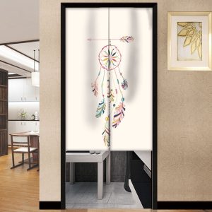 Rèm Cửa Vải In Họa Tiết Hoa Phong Cách Hàn Quốc Dành Cho Gia Đình / Phòng Ngủ / Nhà Bếp - Ảnh 3