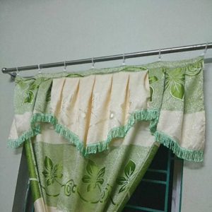 rèm cửa ri đô vải gấm khuyên móc nhựa tiện dụng