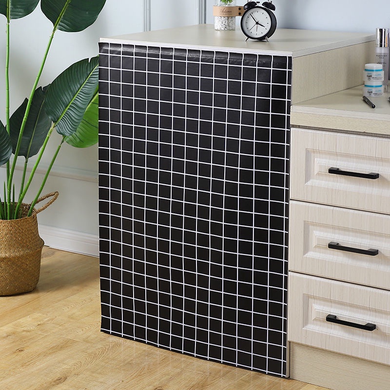 Rèm vải dày chống bụi chống thấm nước cho cửa tủ nhà bếp - Ảnh 6