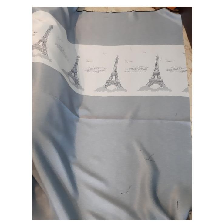 Rèm vải cao cấp chống nắng HÀNG CÓ SẴN khổ cao 2m - hình tháp paris - Ảnh 3