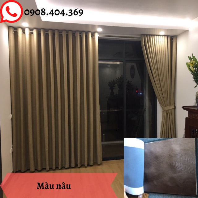 Rèm cửa sổ chống nắng 99%,nhiều màu,cực đẹp,giá cực rẻ miễn phí công may!! - Ảnh 6