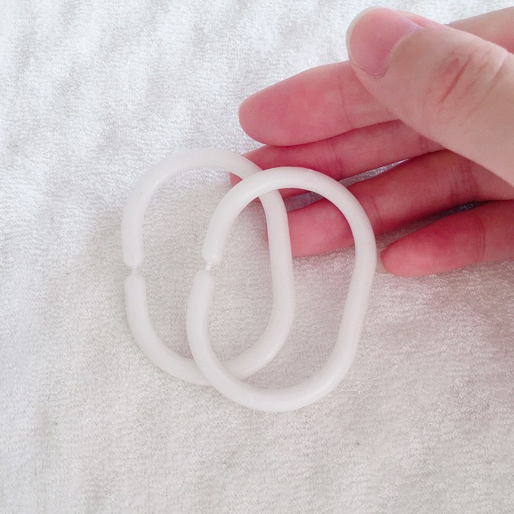 10 Móc Treo Rèm Cửa Vải, Màn Cửa Móc Treo Chữ C LAVEMO Bằng Nhựa Tiện Lợi Dễ Sử Dụng MT02 - Ảnh 5