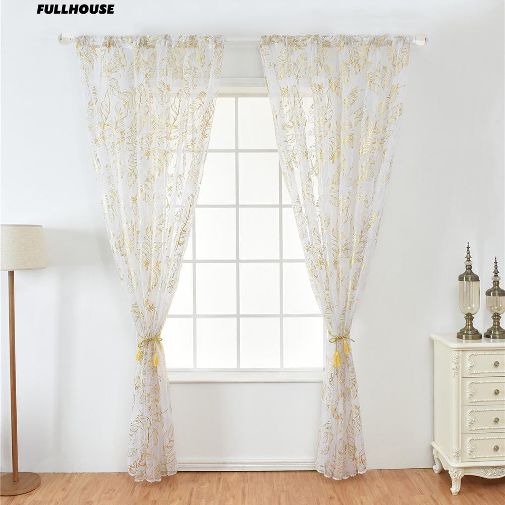 Rèm cửa vải voan xuyên thấu trang trí phòng khách - Ảnh 5