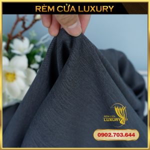 Rèm cửa dán tường vải Nhật màu xám đậm trang trí cửa sổ, trang trí decor cửa phòng ngủ, phòng khách - Ảnh 5