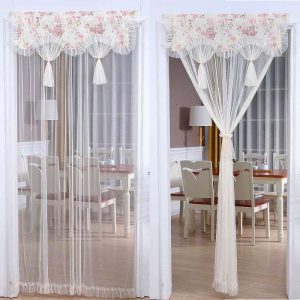 Hàng Mới Về Rèm Cửa Ren Chống Muỗi Đặc Biệt Cho Cửa Ra Vào/Cửa Ra Vào Phòng Ngủ Gia Đình Mùa Hè - Ảnh 3