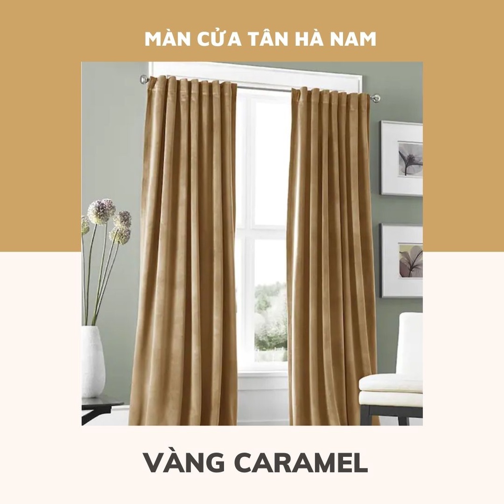 Rèm Cửa Sổ Phòng Ngủ - Khả Năng Chống Nắng Tốt - Vải Trang Trí Decor Phòng - Màn cửa TÂN HÀ NAM - Ảnh 6
