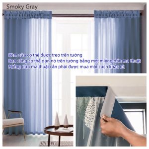 rèm cửa sổ trắng