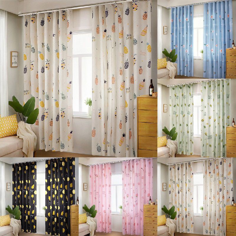 Rèm Cửa Sổ In Họa Tiết Hiện Đại Trang Trí Phòng Khách / Phòng Ngủ