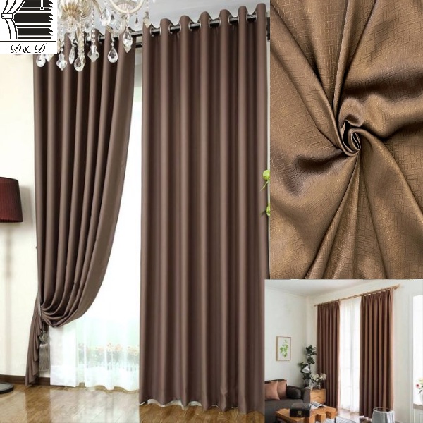 Rèm Cửa Sổ Chống Nắng Màu Nâu Cà Phê