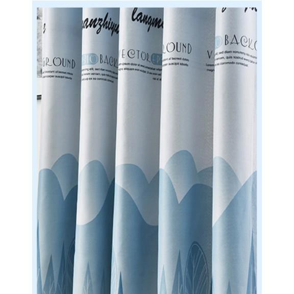 Rèm Vải Núi Non Decor Kim Vinh Khoen Lỗ Cao 2 Mét - Ảnh 5