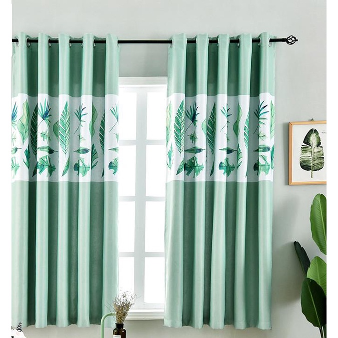 Rèm Vải Nhiều Mẫu Decor Kim Vinh Khoen Lỗ Ngang 1 Mét Cao 2 Mét - Ảnh 5